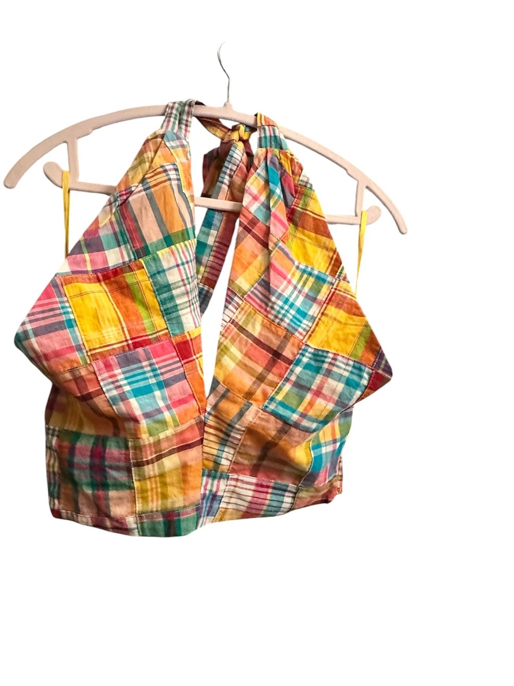 STAUD Yellow Cotton Lined Garment